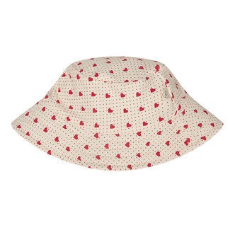 That's Mine Badehat - UV50+ - Sol - Lots of Love Red