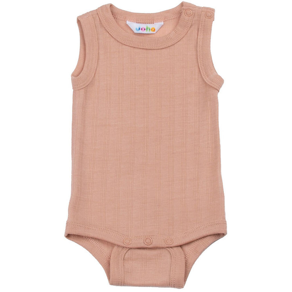 Joha Body u/æ - Uld/Silke - Fersken