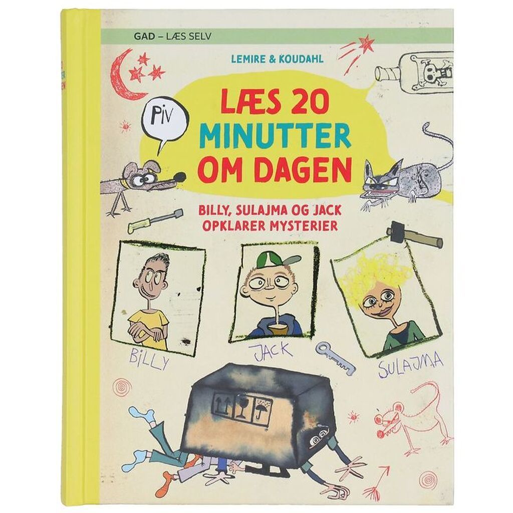 Gads Forlag Bog - Læs 20 Minutter Om Dagen - Dansk