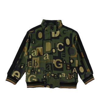 Dolce & Gabbana Cardigan - Reborn To Live - Armygrøn m. Print