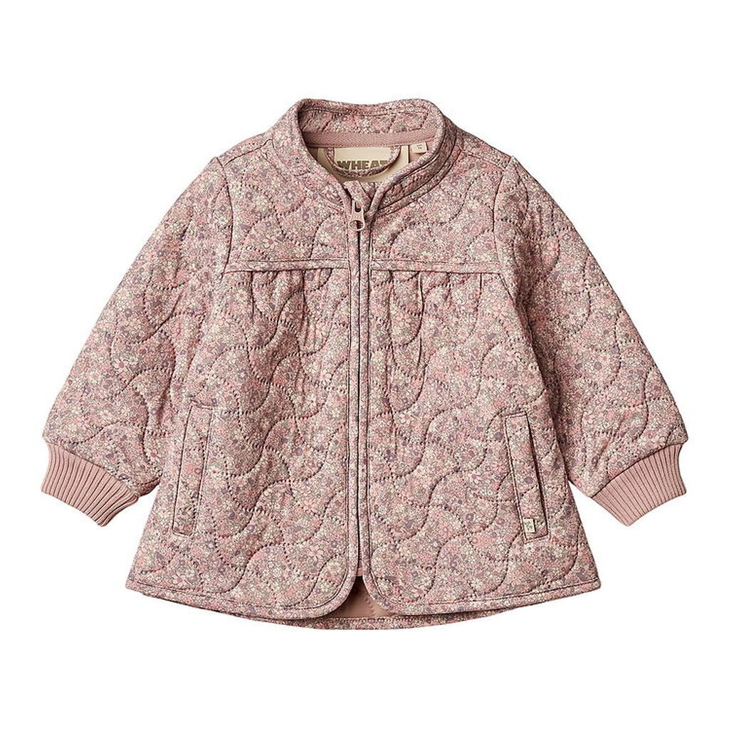 Wheat Termojakke - Thilde - Soft Lavender Flowers