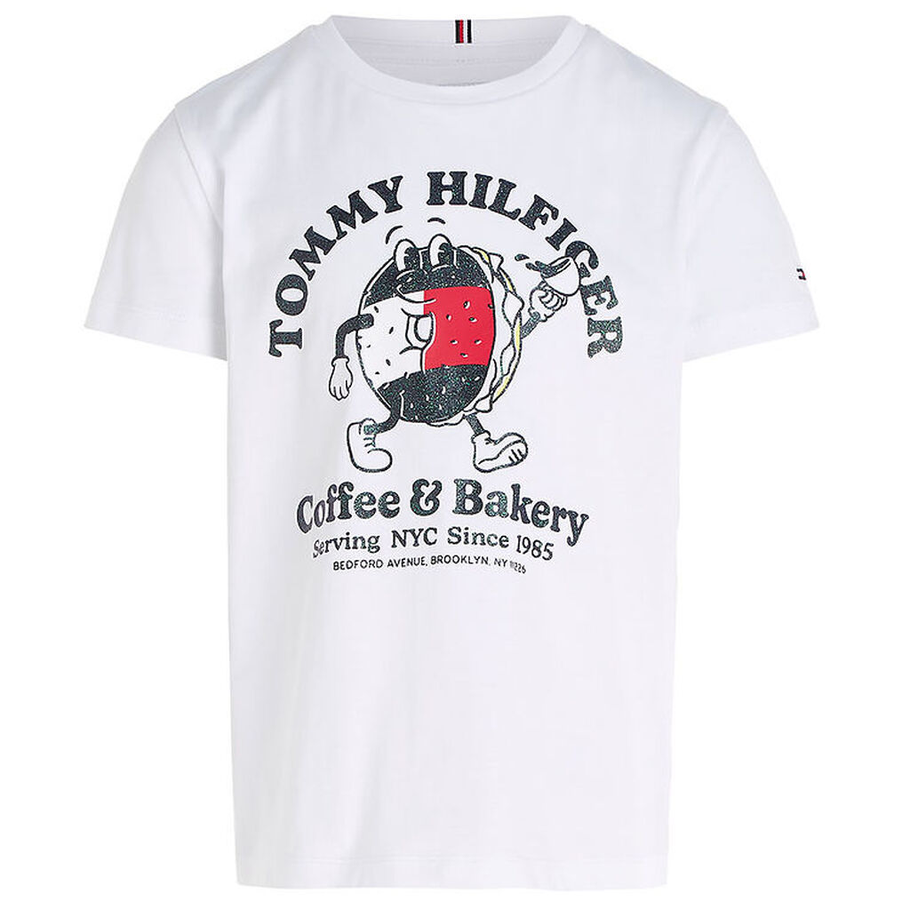 Tommy Hilfiger T-shirt - Tommy Bagels - White