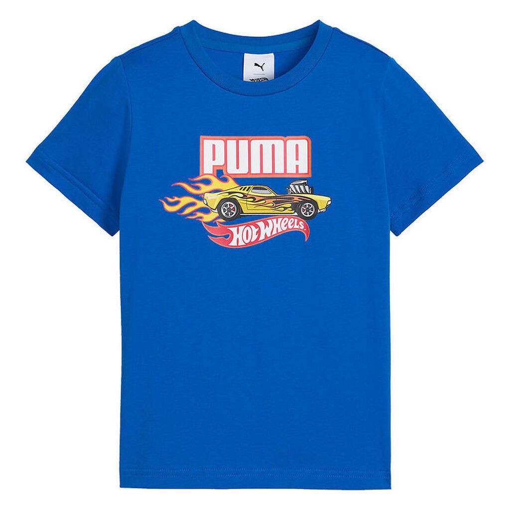 Puma x Hot Wheels T-shirt - Team Royal m. Print