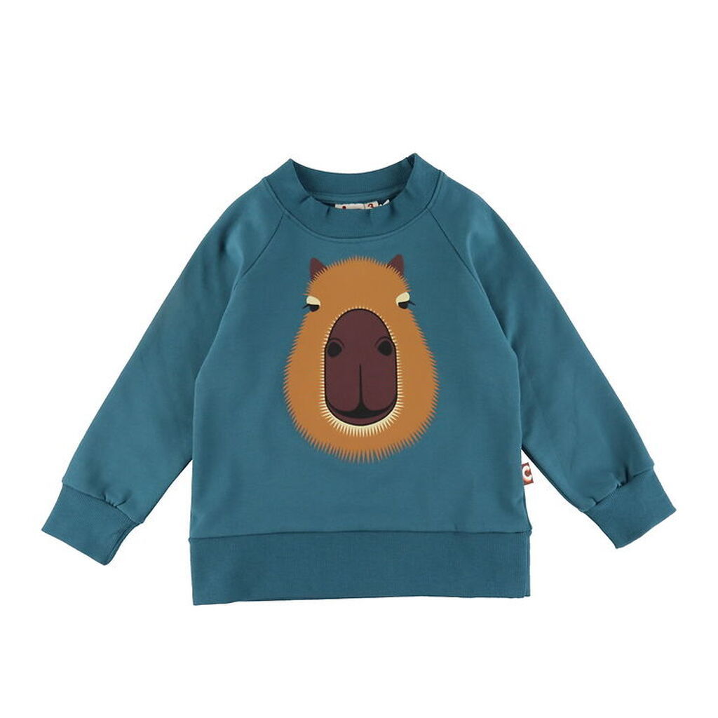 DYR-Cph Sweatshirt - Dyrbellow - Dark Slate Kapivar