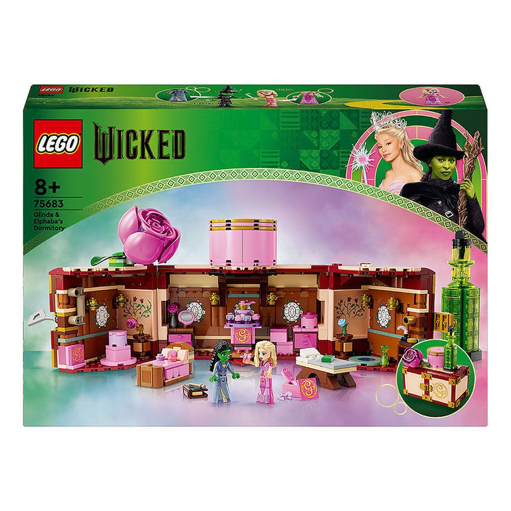 LEGOÂ® Wicked - Glinda og Elphabas værelse 75683 - 740 Dele