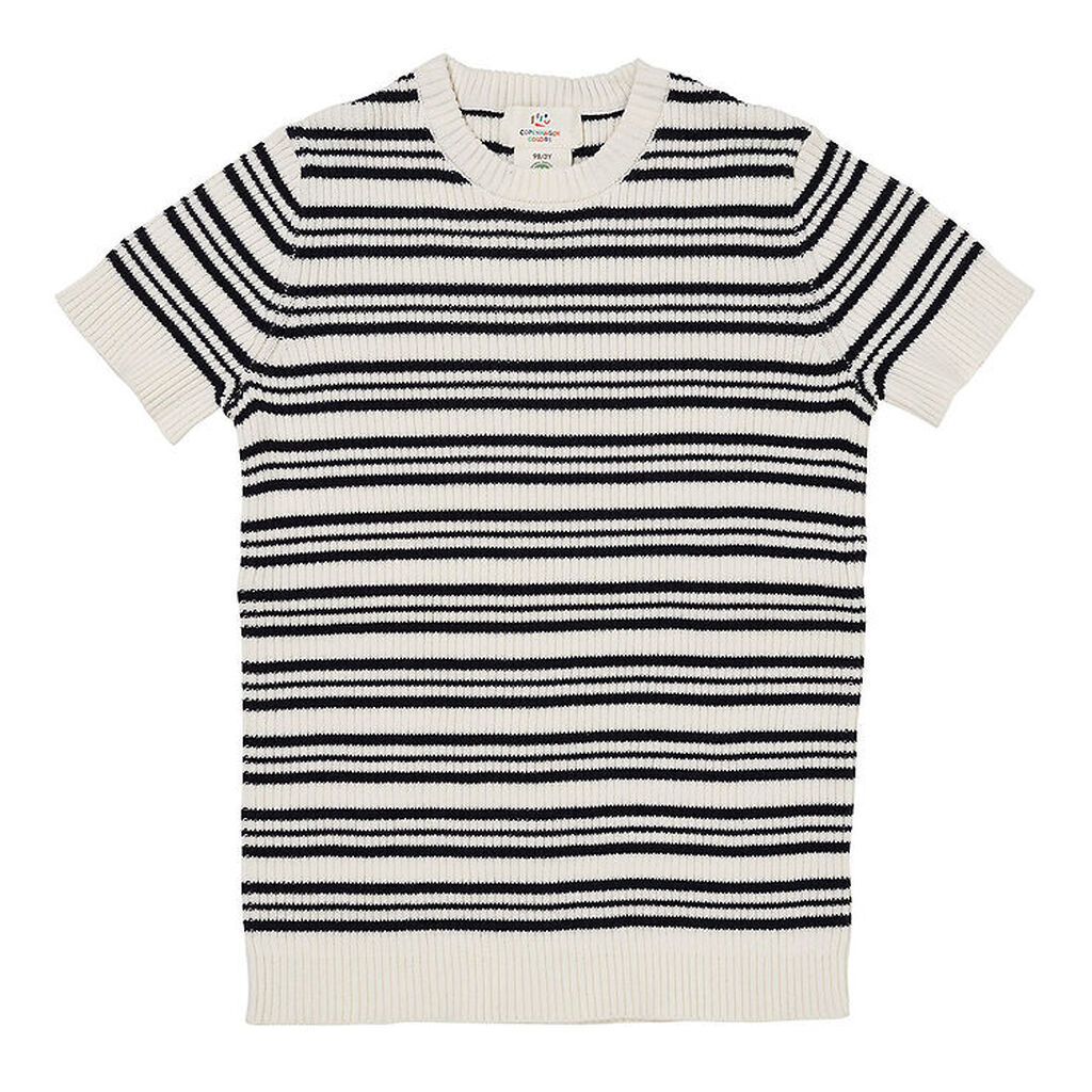 Copenhagen Colors T-shirt - Strik - Navy Stripe