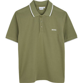 BOSS Polo - Piqué - Dark Green
