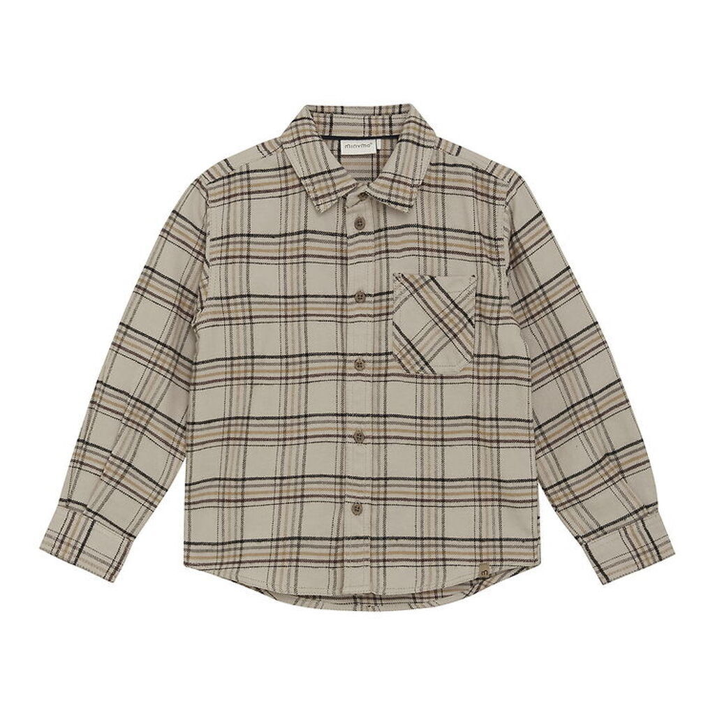 Minymo Skjorte - Oxford Tan