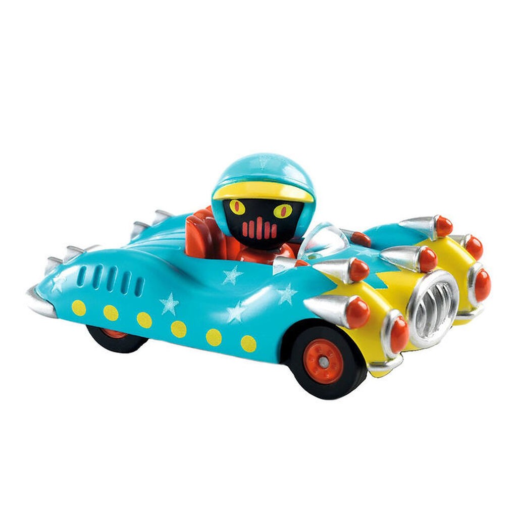 Djeco Bil - Crazy Motors - Blue Gun