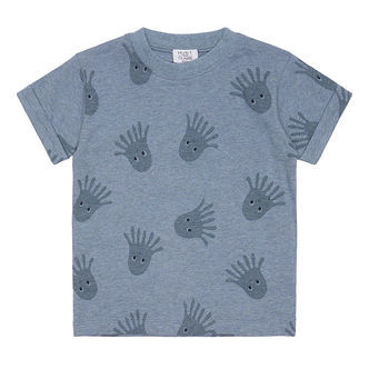 Hust and Claire T-shirt - Anton - Sky Melange