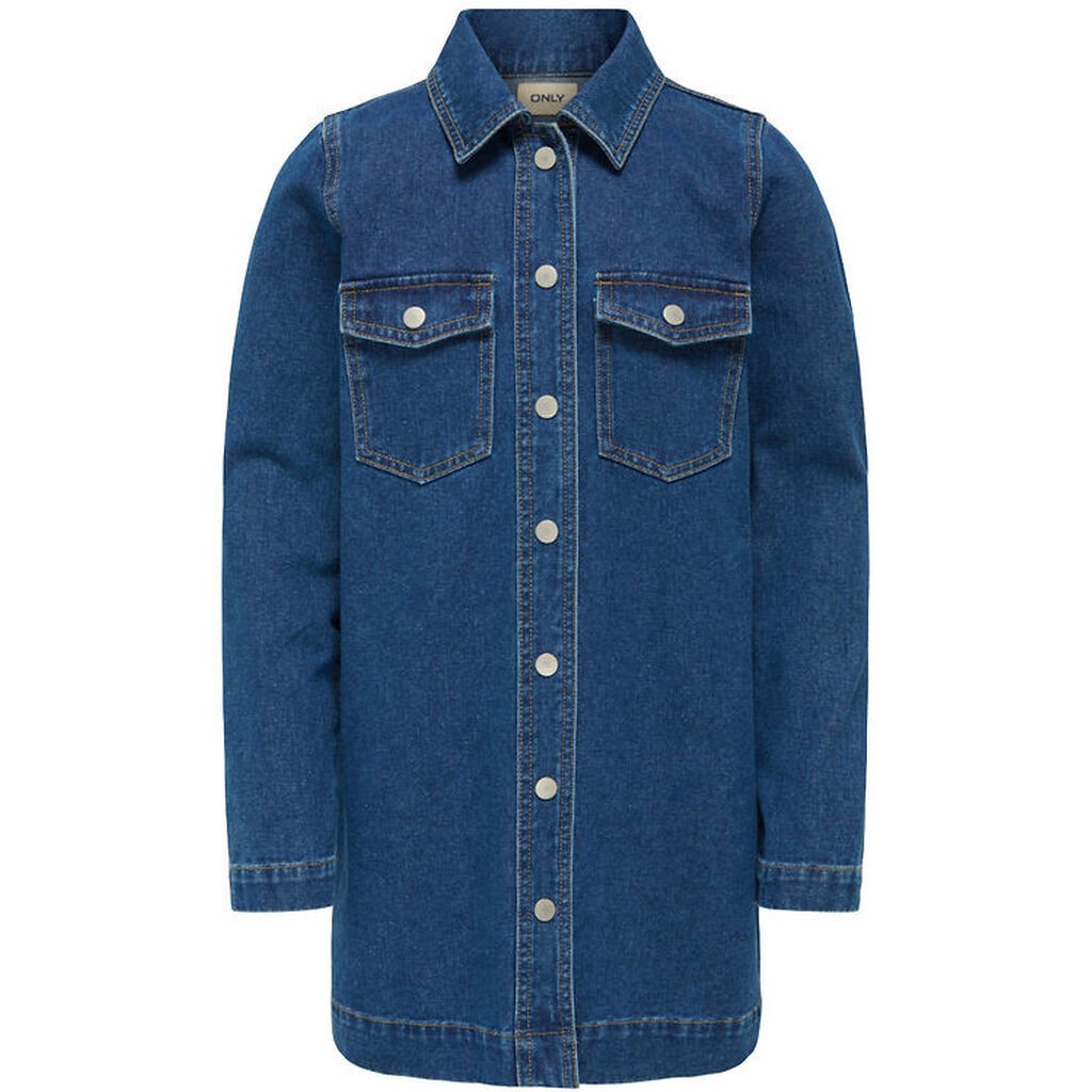 Kids Only Kjole - KogBelle - Medium blue Denim