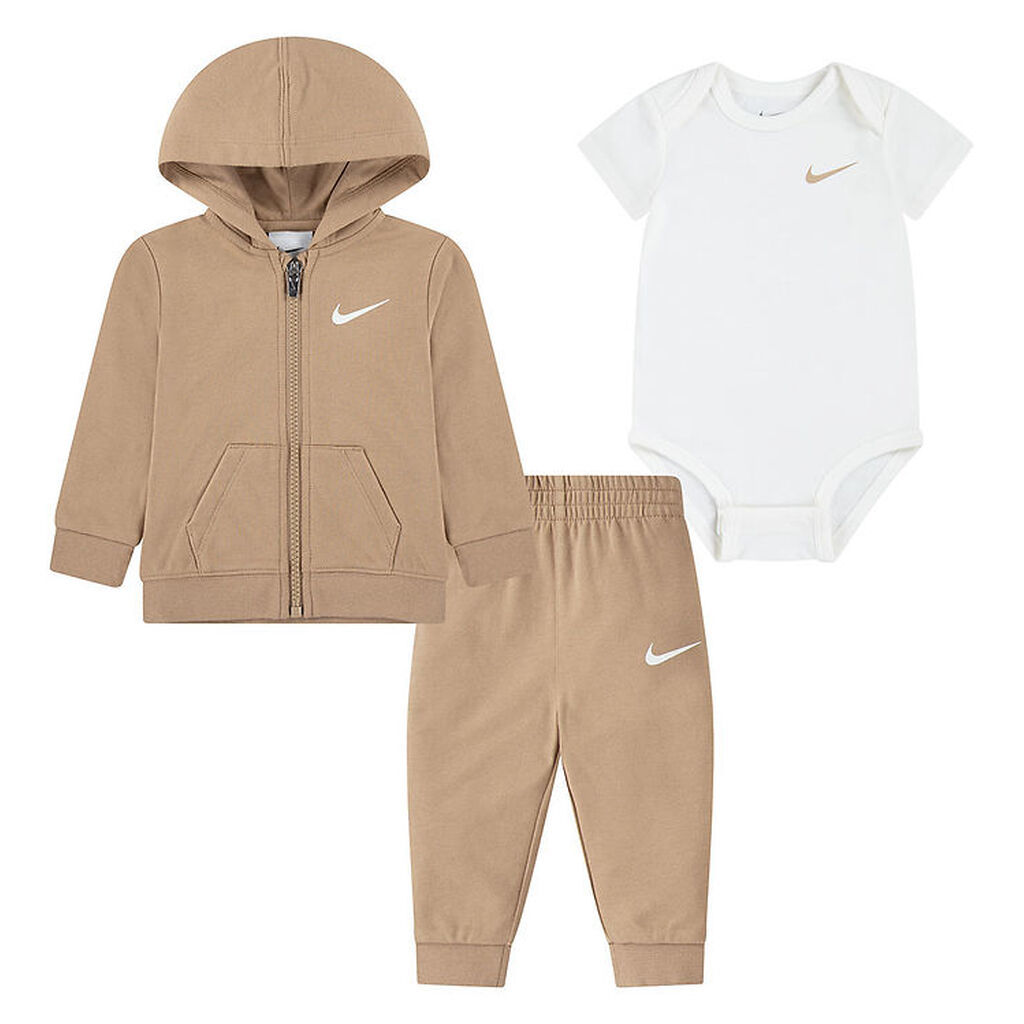 Nike Sæt - Cardigan/Sweatpants/Body k/æ - Hemp