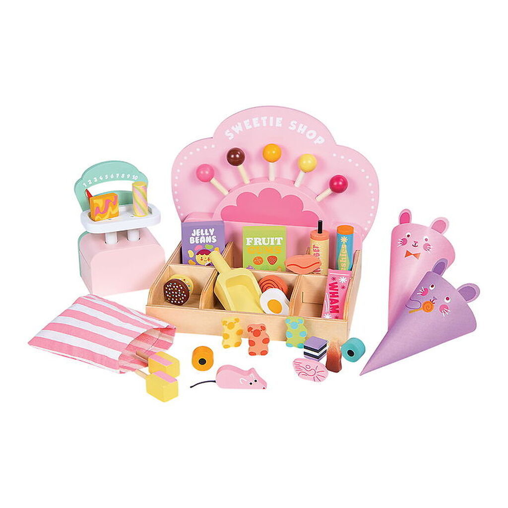 Tender Leaf Slikbutik - Træ - 34 Dele