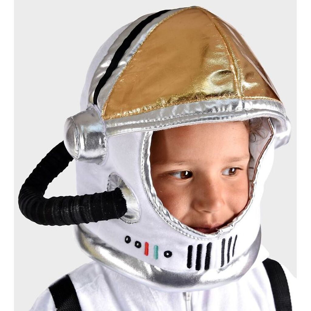 Den Goda Fen Udklædning - Astronauthjelm - Hvid