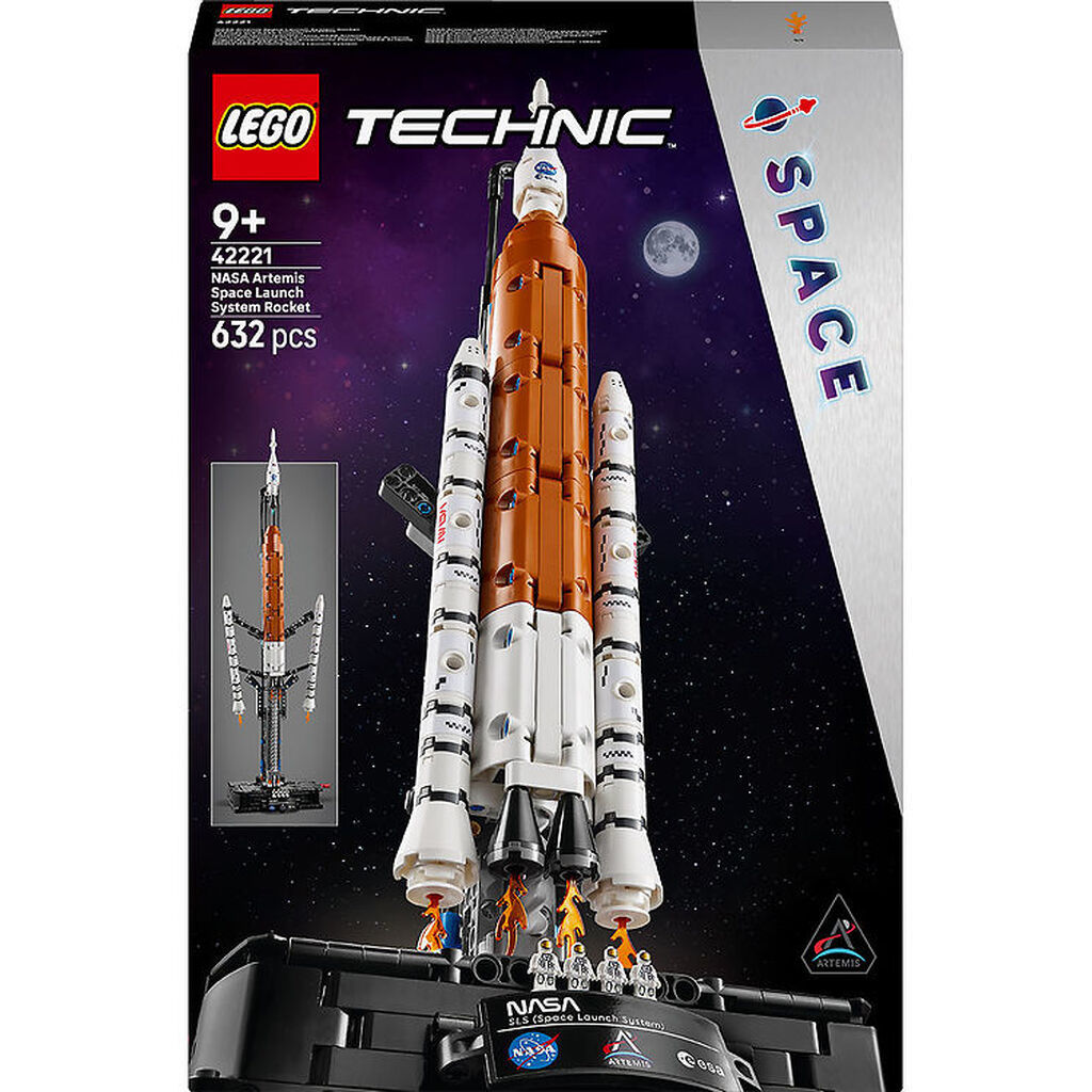 LEGOÂ® Technic - Nasa Artemis-løfteraket 42221 - 632 Dele
