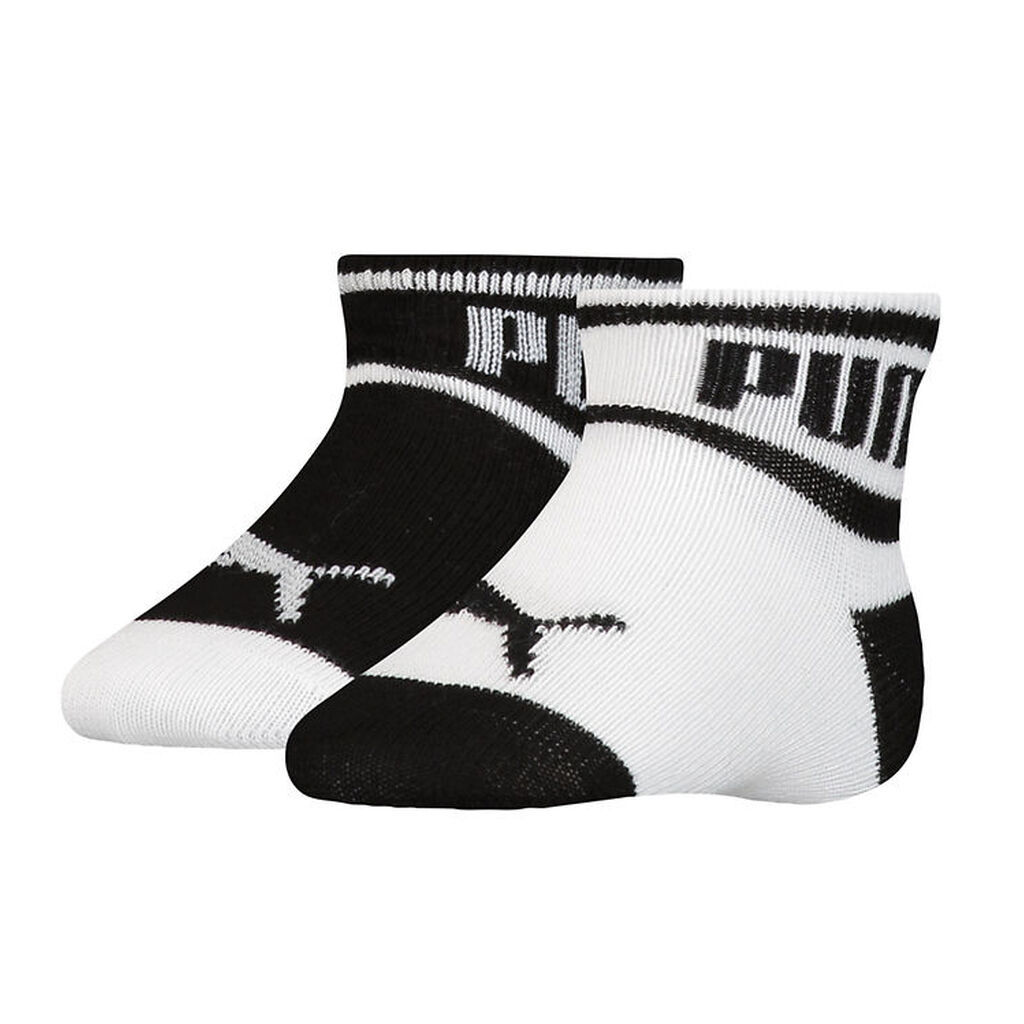 Puma Strømper - 2-pak - Wording - Black/White
