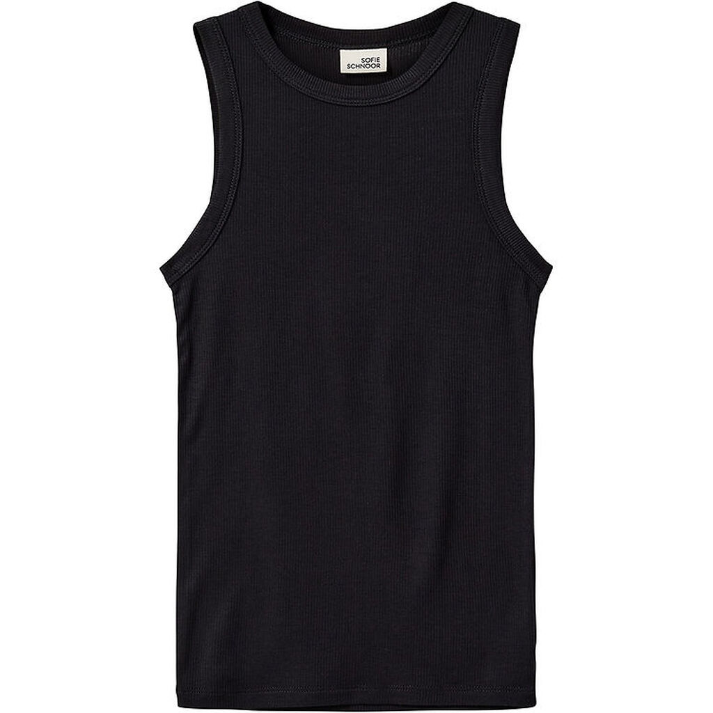 Sofie Schnoor Tanktop - Rib - Jullie - Sort