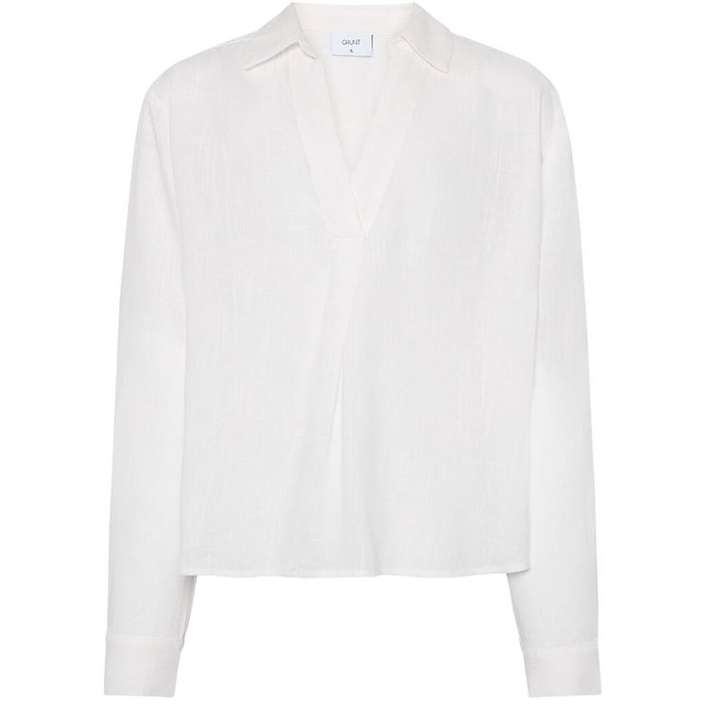 Grunt Skjorte - GrPoula - White