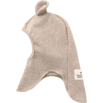 Huttelihut Elefanthue - 1-lags - Camel Melange m. Ører