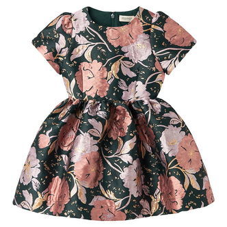 MarMar Kjole - Jacquard - Doreen - Winter Bouquet