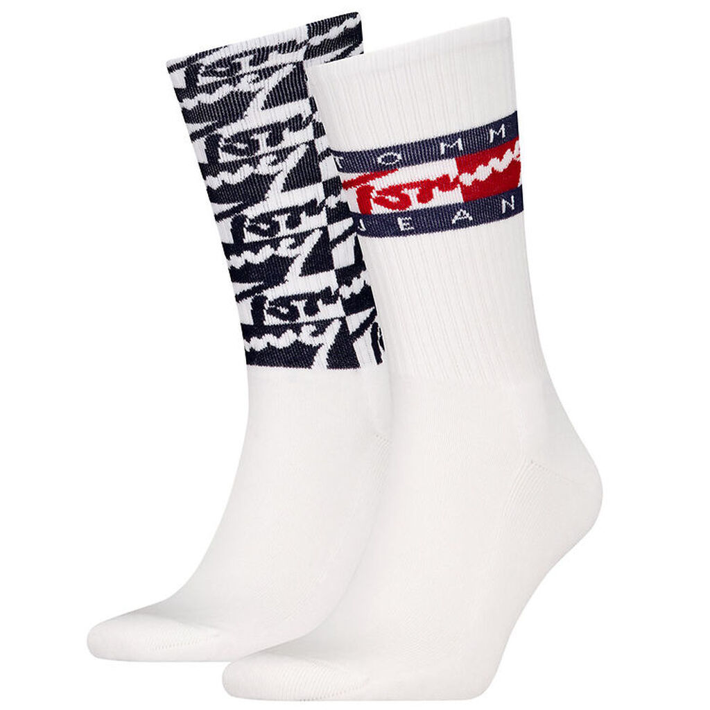 Tommy Hilfiger Strømper - 2-pak - Hvid