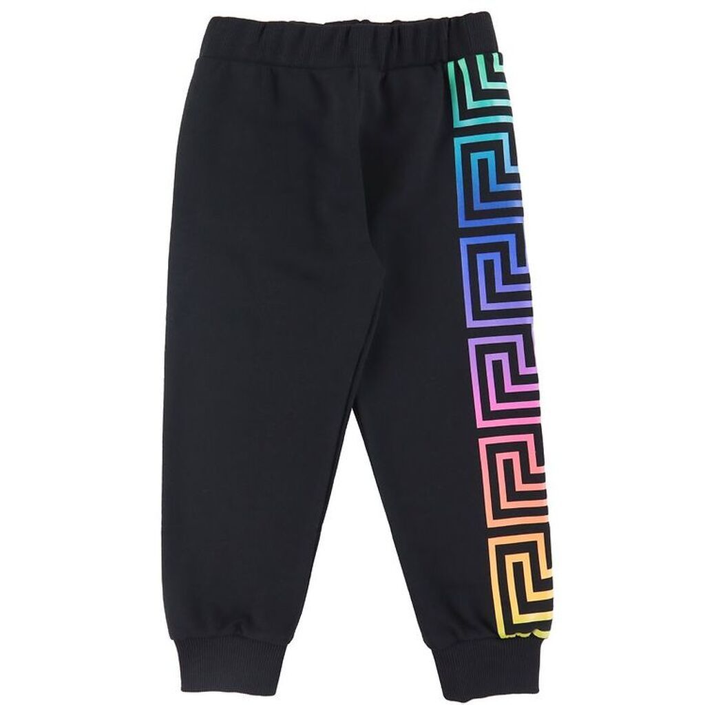 Versace Sweatpants - Greca - Sort/Multifarvet