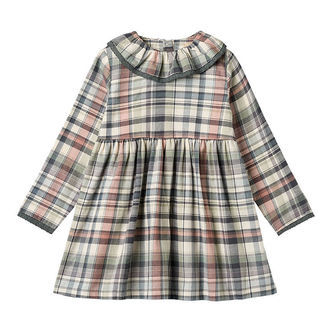 Wheat Kjole - Violetta - Multi Check