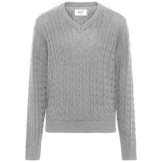 Grunt Bluse - Strik - GrAron - Grey Melange