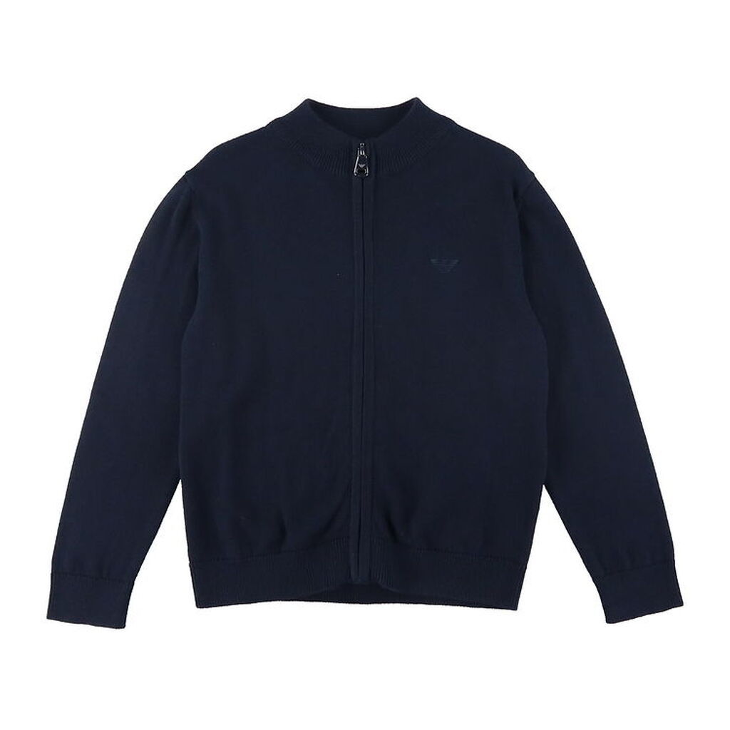 Emporio Armani Cardigan - Akryl/Uld - Navy