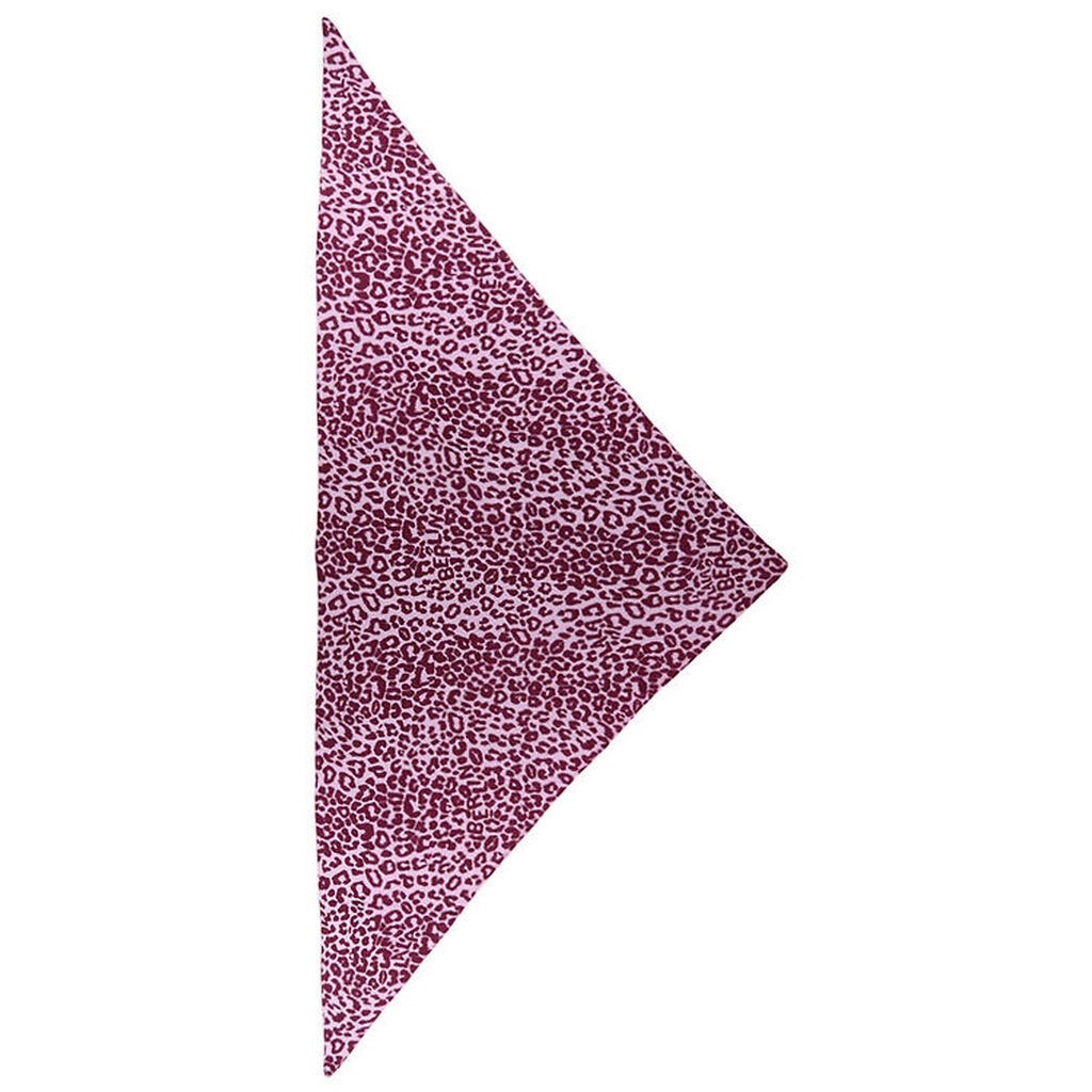 Lala Berlin Tørklæde - 162x85 - Triangel M - Burgundy Leo