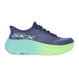 Skechers Sko - Max Cushioning Endeavour Hallandale - Navy/Lime