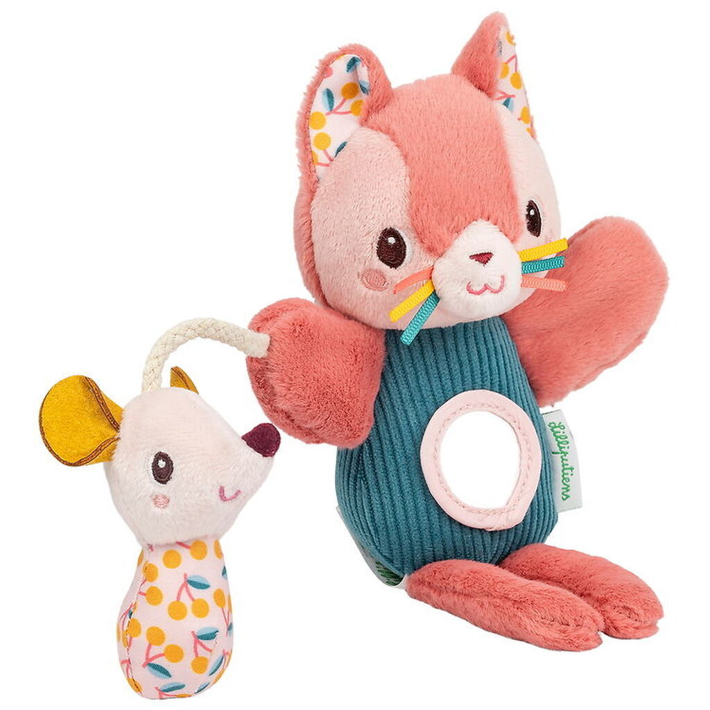 Lilliputiens Aktivitetslegetøj - Hånddukke - Katten Jeanne