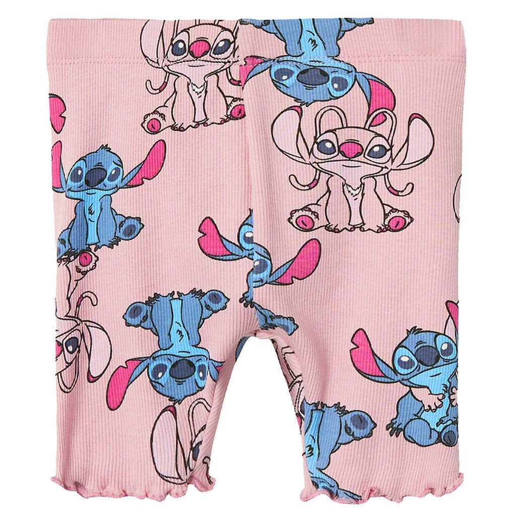 Name It Shorts - NmfAsbina - Stitch - Cameo Pink