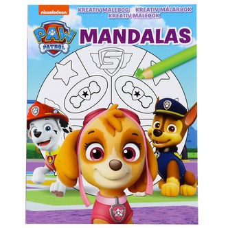 Karrusel Forlag Malebog - Mandalas - Paw Patrol