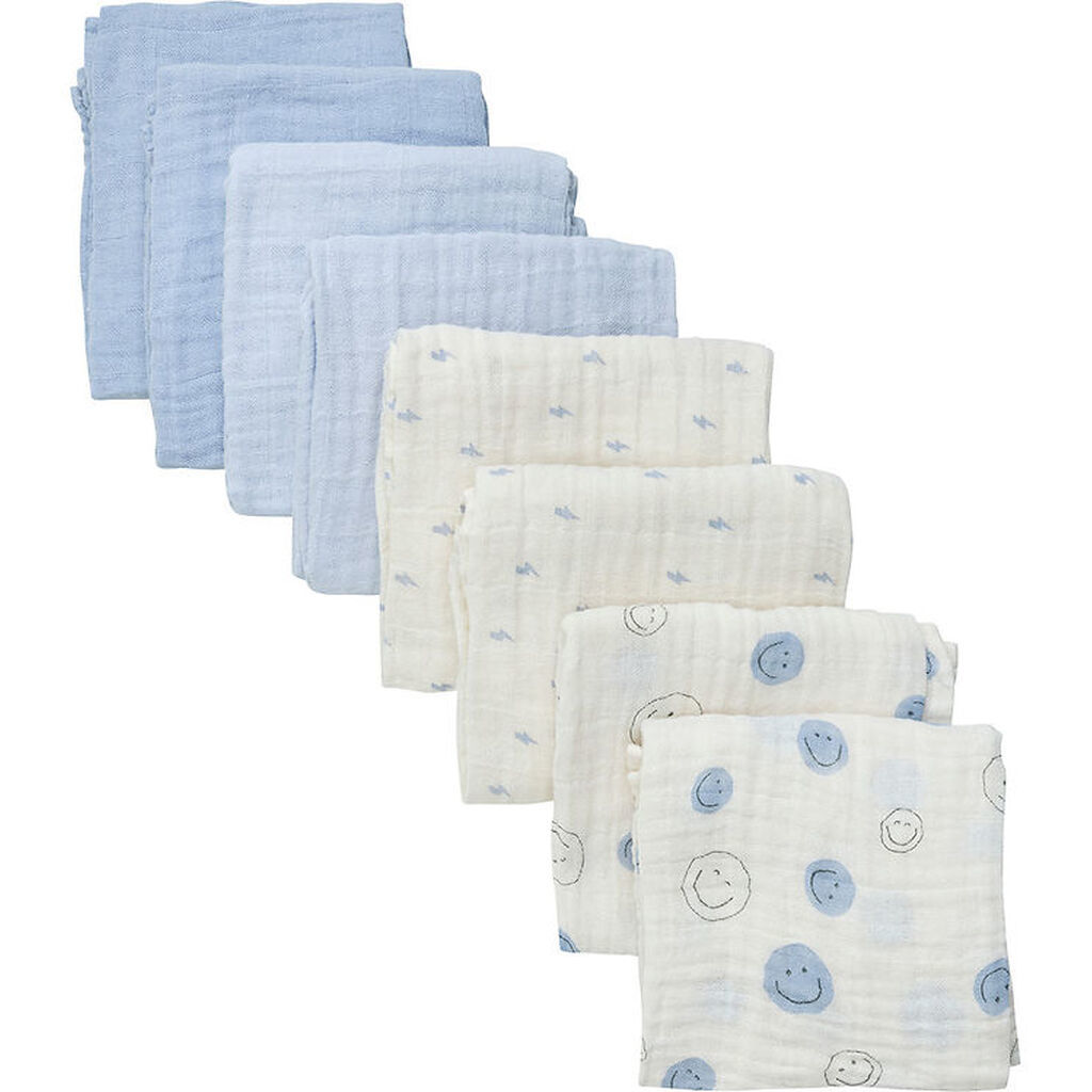 Pippi Stofbleer - 8-pak - 65x65 cm - Celestial Blue