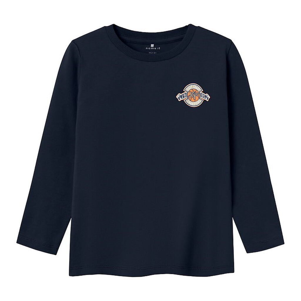 Name It Bluse - NmmLamont - Navy Blazer m. Print