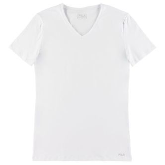 Fila T-shirt - V-Neck - Hvid