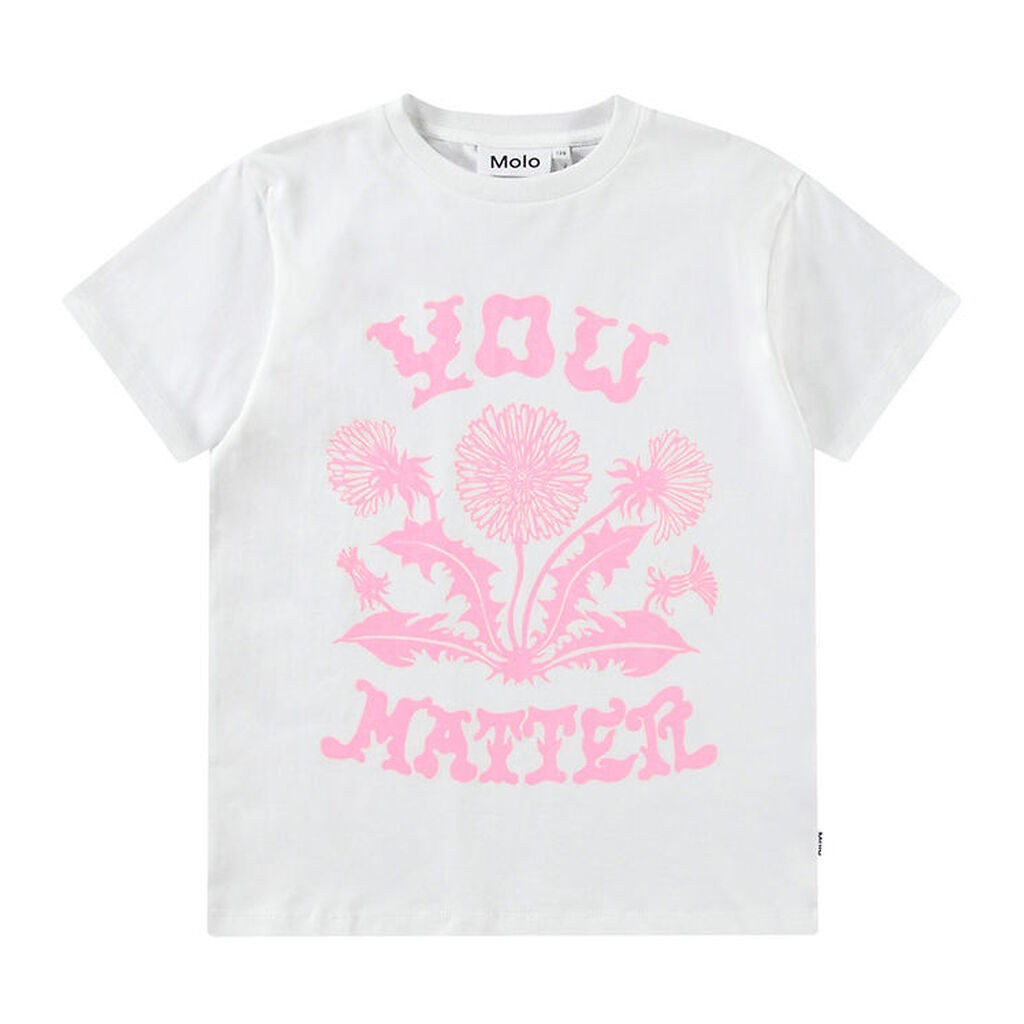 Molo T-shirt - Riley - Pink Dandelion