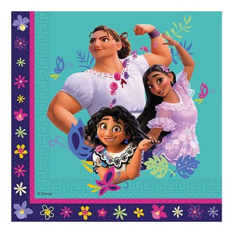 Decorata Party Servietter - 20-pak - 33x33 cm - Encanto