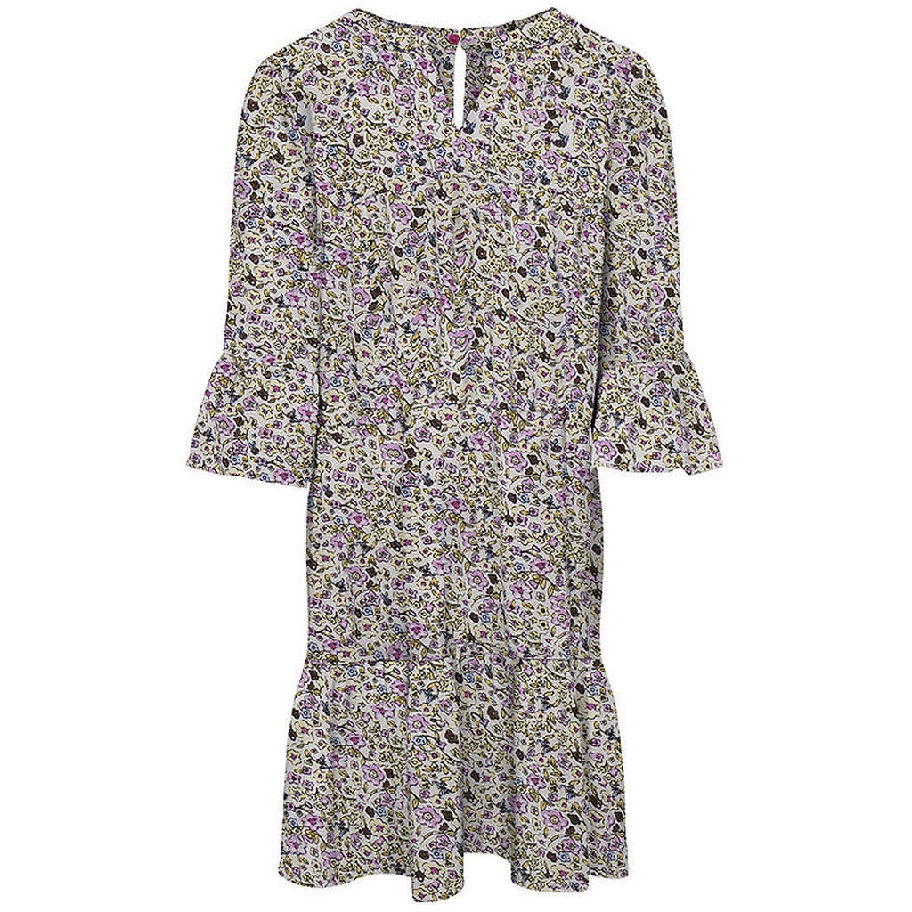 Kids Only Kjole - KogGlow - Cloud Dancer/Ditsy Flowers
