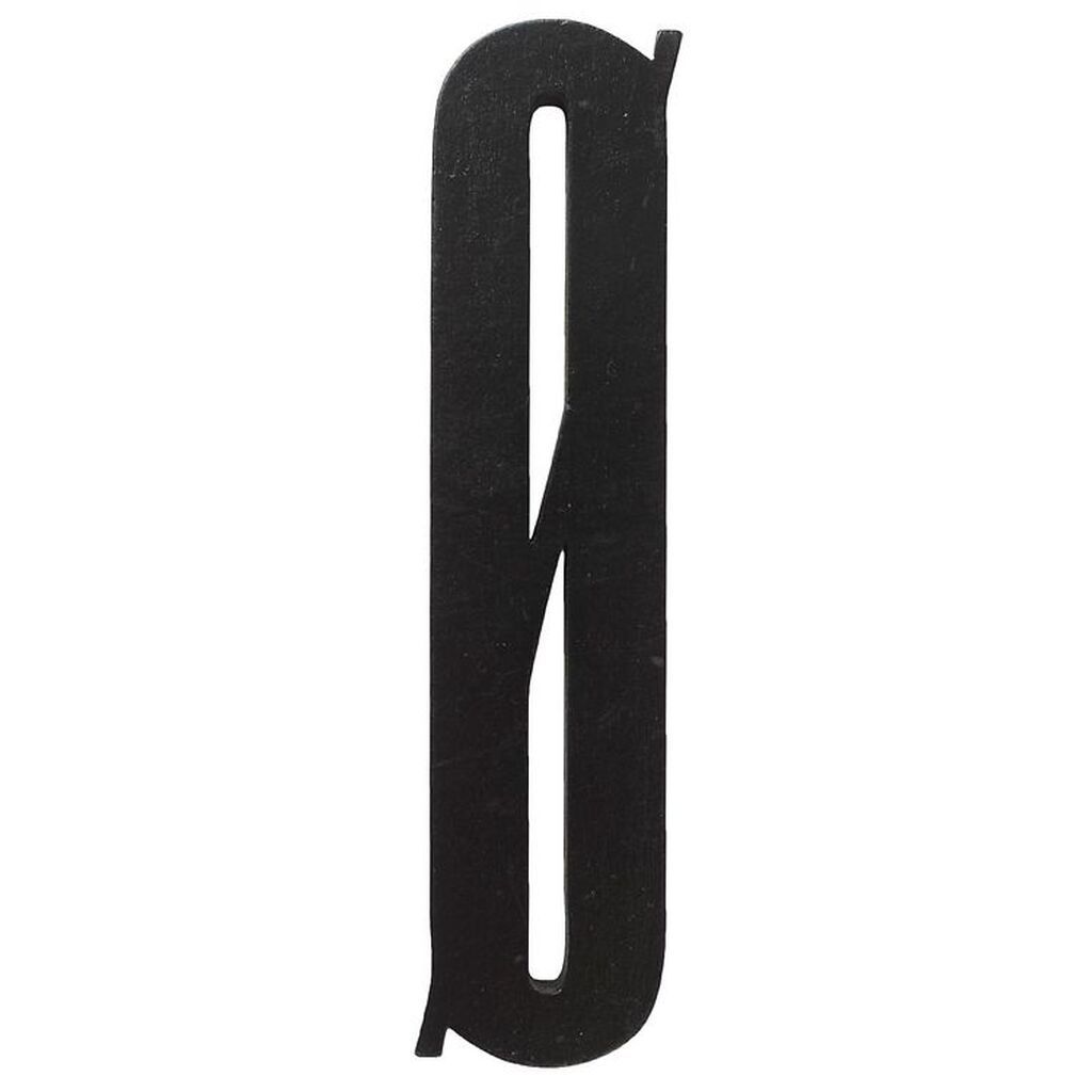 Design Letters Træbogstav - Ø - Sort