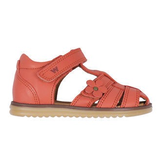 Wheat Sandaler - Sky - Coral