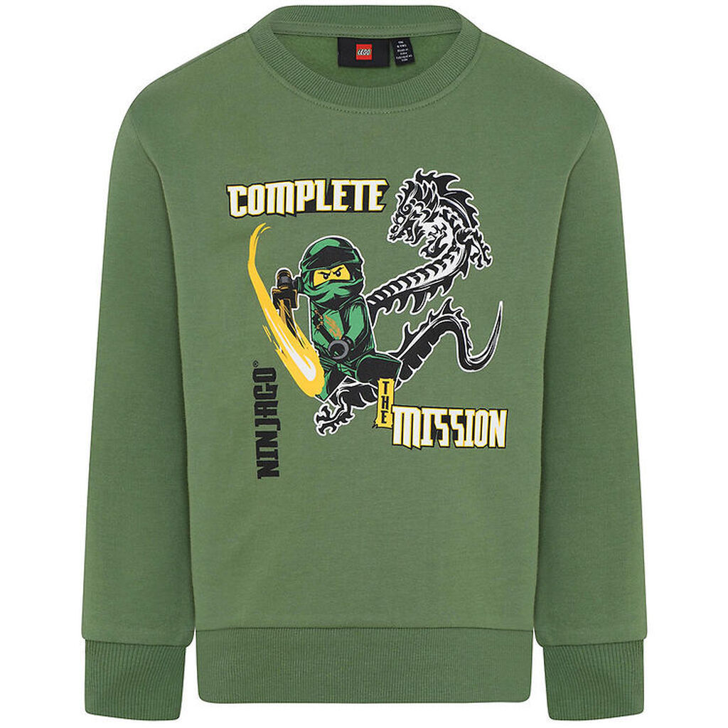 LEGOÂ® Ninjago Sweatshirt - LWStorm - Dark Khaki