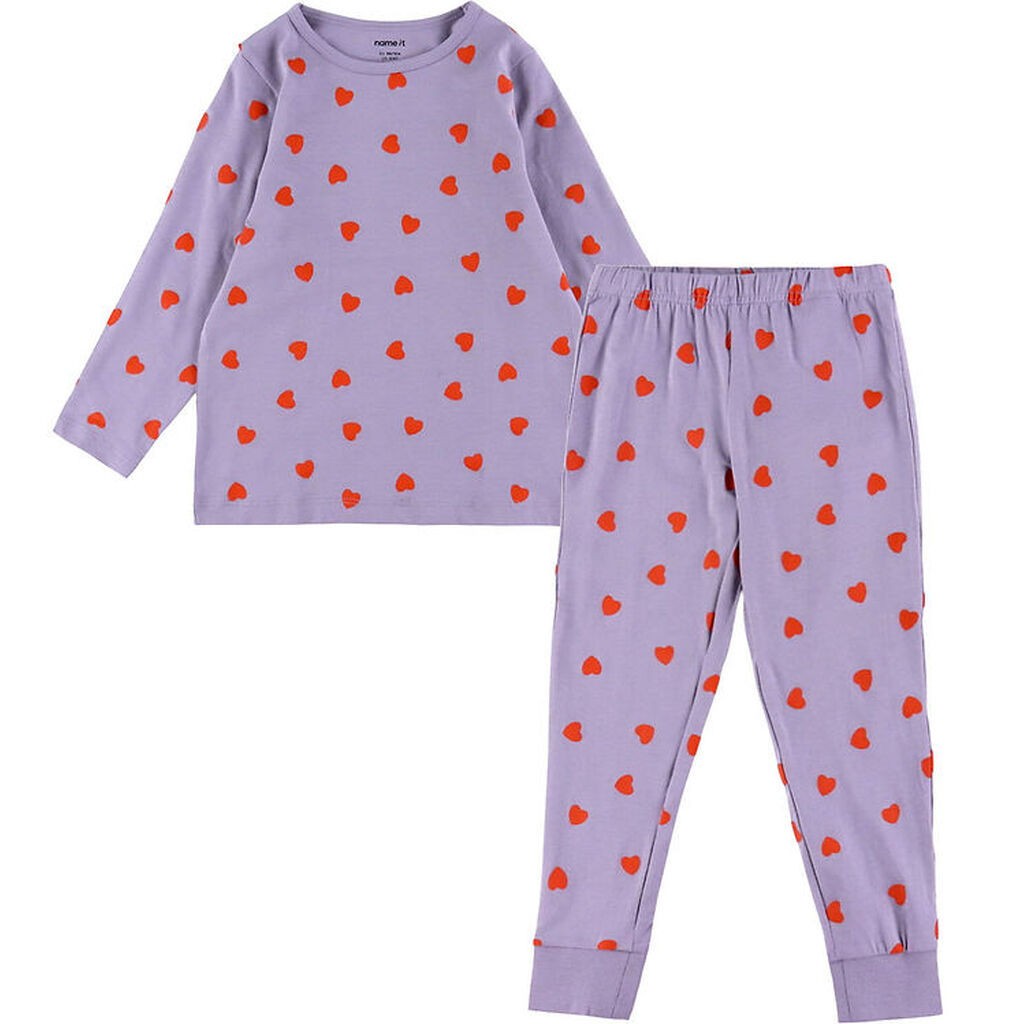 Name It Nattøj - Noos - Lavender Gray