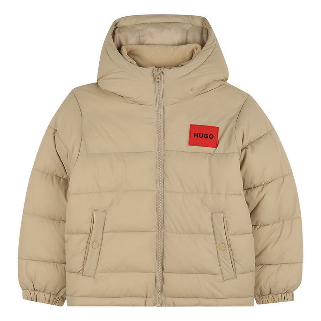 HUGO Dynejakke - Stone