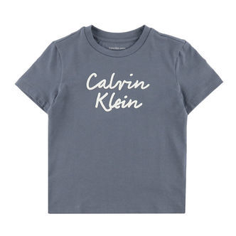 Calvin Klein T-shirt - Colour Logo - Grisaille Grey