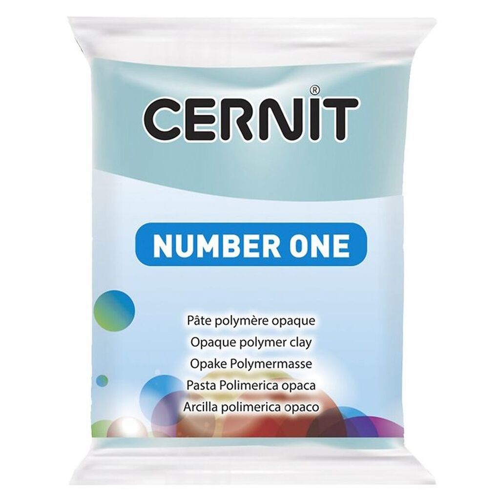 Cernit Polymer Ler - Number One - lys Blå