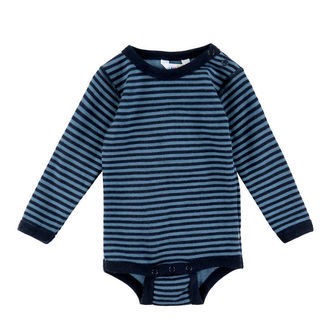 Joha Body l/æ - Uld - Blå m. Striber