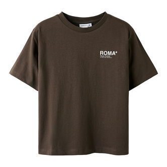 Name It T-shirt - NkmFelix - Chocolate Brown