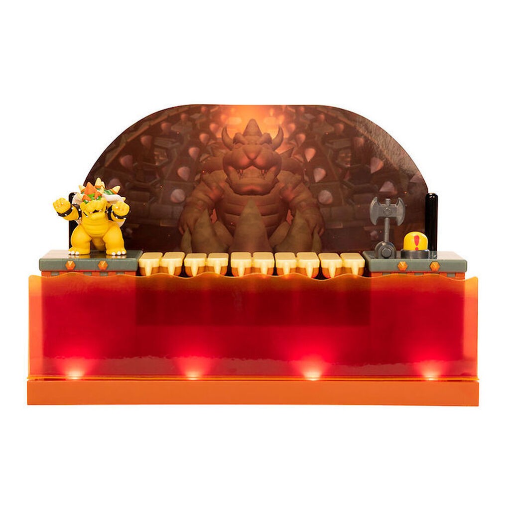 Super Mario Legesæt m. Lys/Lyd - Deluxe Bowser Battle